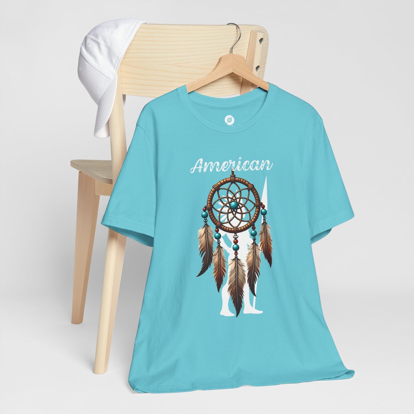 American Dream Catcher Unisex Tee - Bohemian Style Short Sleeve Shirt