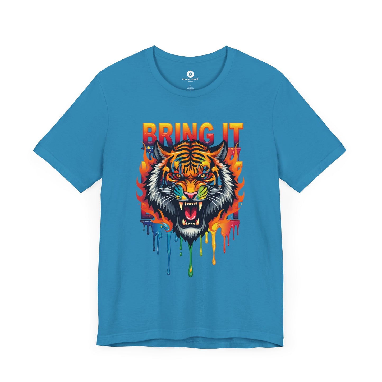 Bring It Tiger Graphic Unisex Tee | Bold Statement Shirt