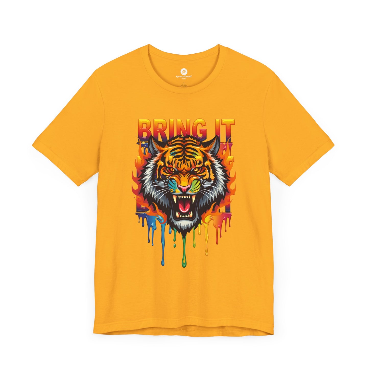 Bring It Tiger Graphic Unisex Tee | Bold Statement Shirt