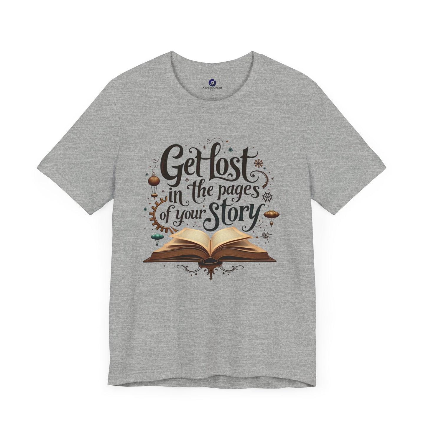 Get Lost in the Pages Unisex Tee - Perfect for Book Lovers