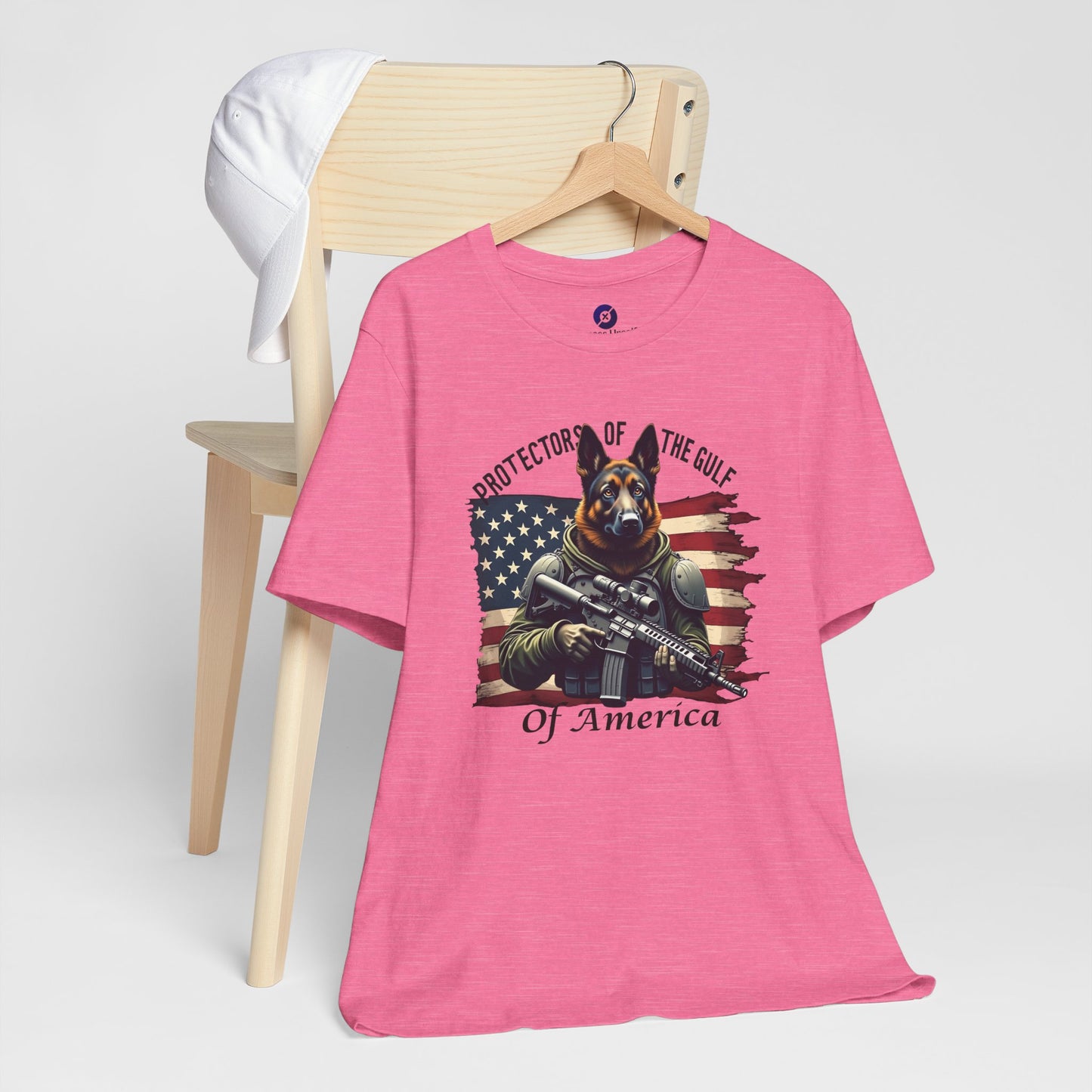Patriotic Graphic Tee - Protectors of the Gulf