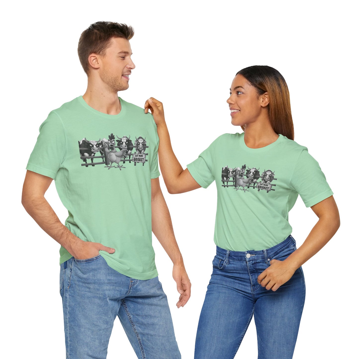 Eat More Brisket Unisex Tee - Perfect for BBQ Events & Outdoor Adventures
