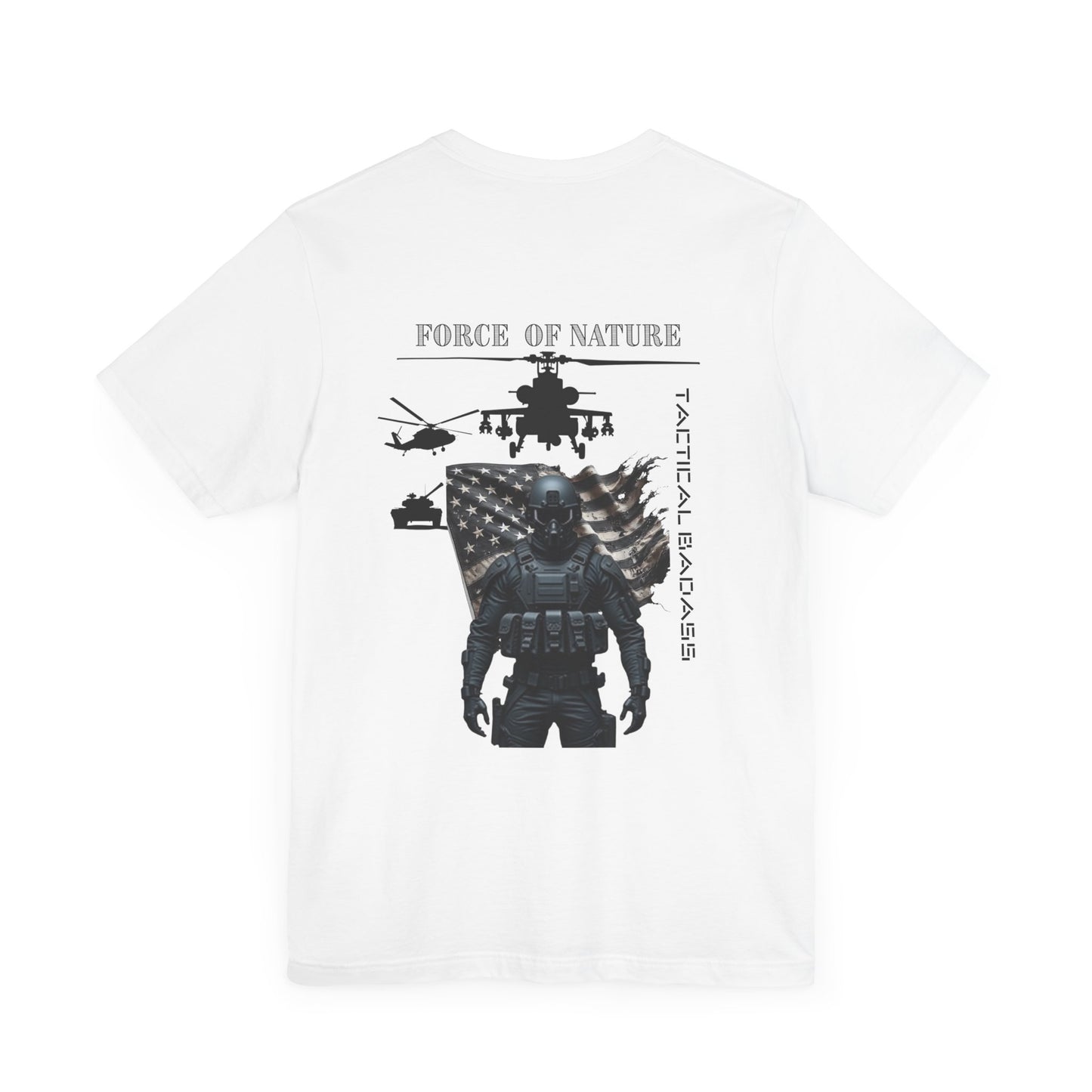 Unisex Tactical Force of Nature Tee - Military Inspired Short Sleeve Shirt