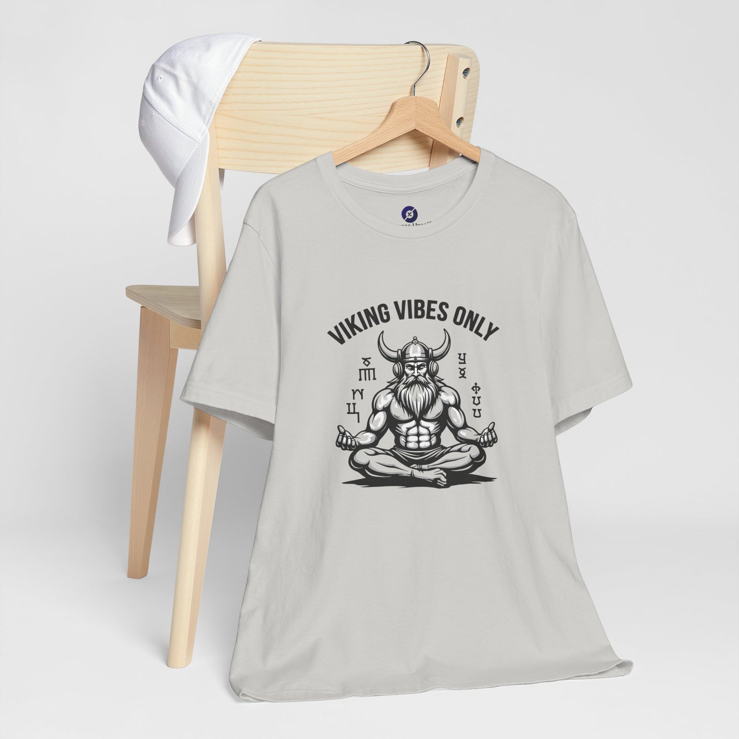 Viking Vibes Only Unisex Tee - Casual Graphic T-Shirt for Norse Mythology Fans