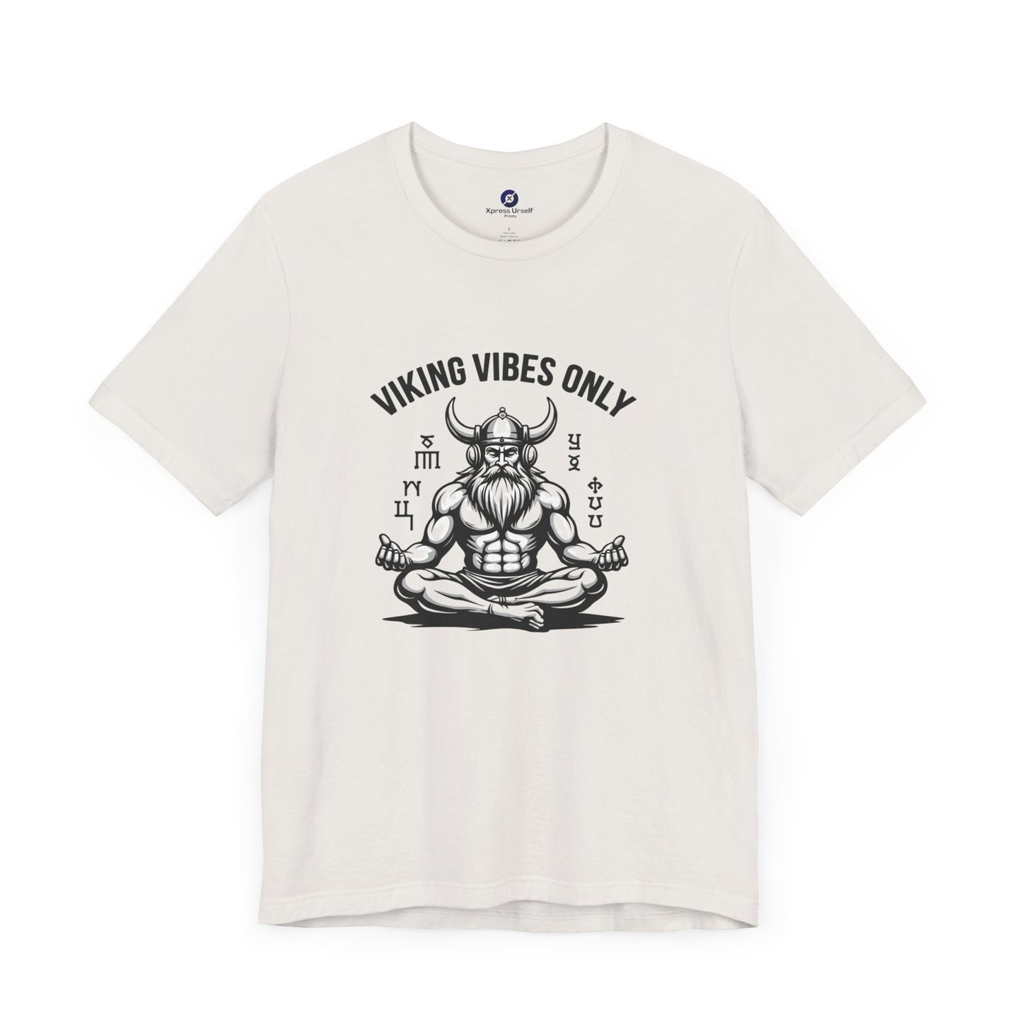 Viking Vibes Only Unisex Tee - Casual Graphic T-Shirt for Norse Mythology Fans