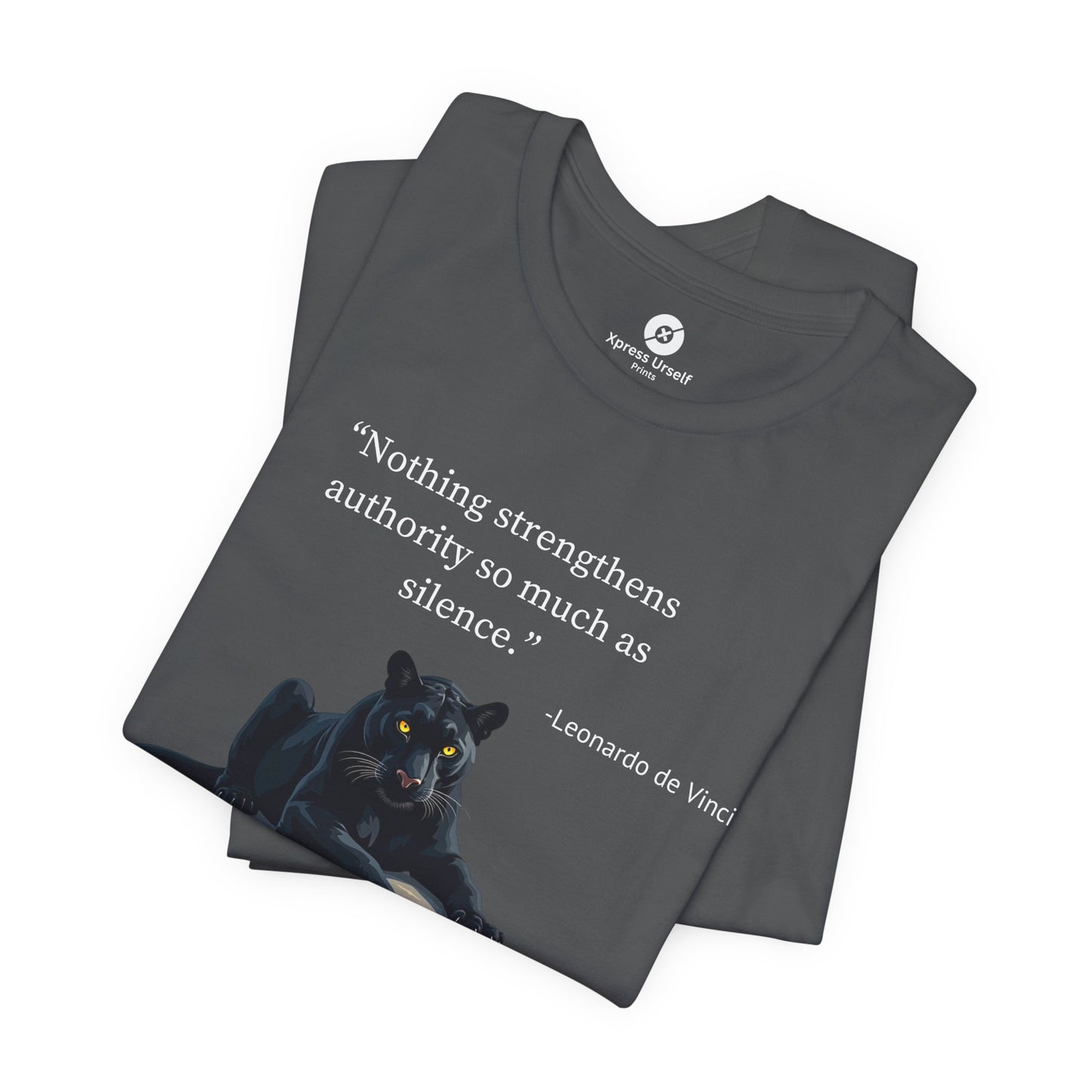 Inspirational Panther Quote Tee - Unisex Jersey Short Sleeve T-Shirt