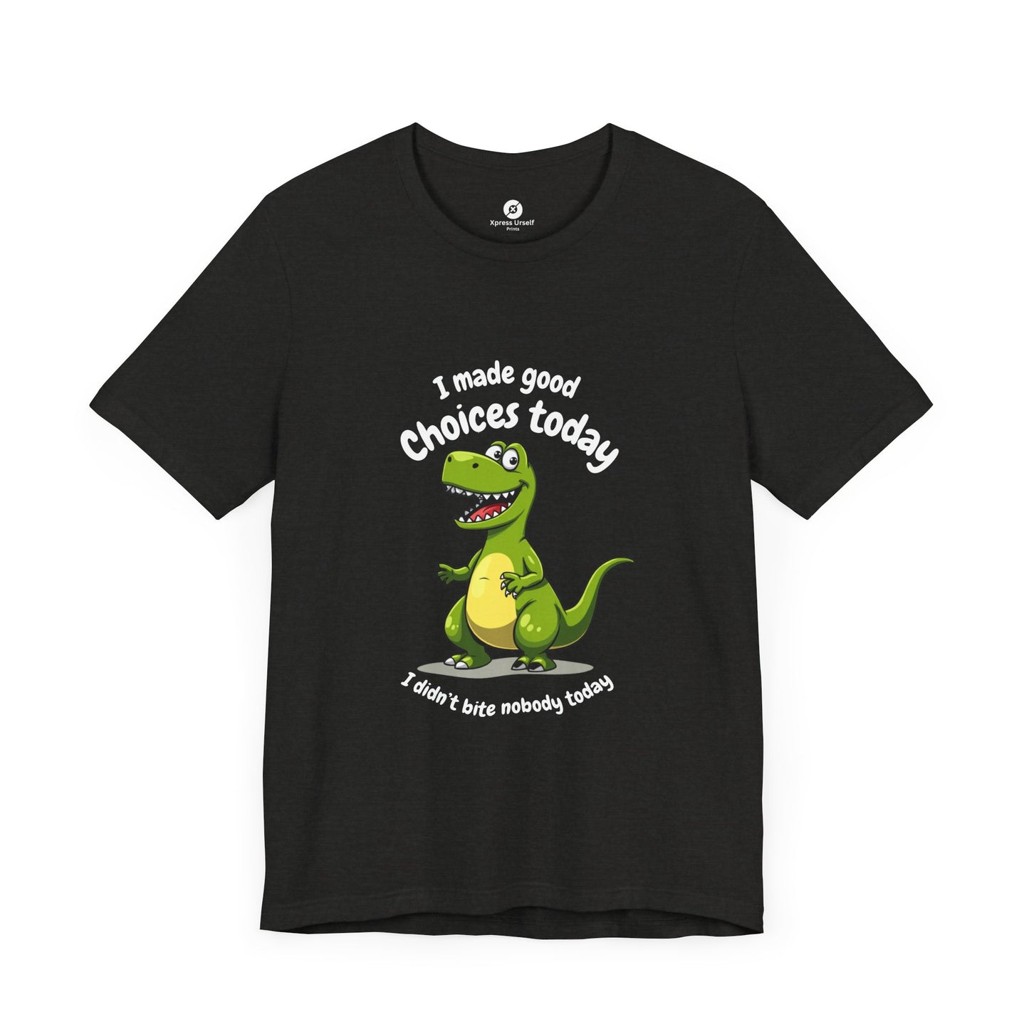 Kids' T-Shirt - "I Made Good Choices Today" Dinosaur Tee