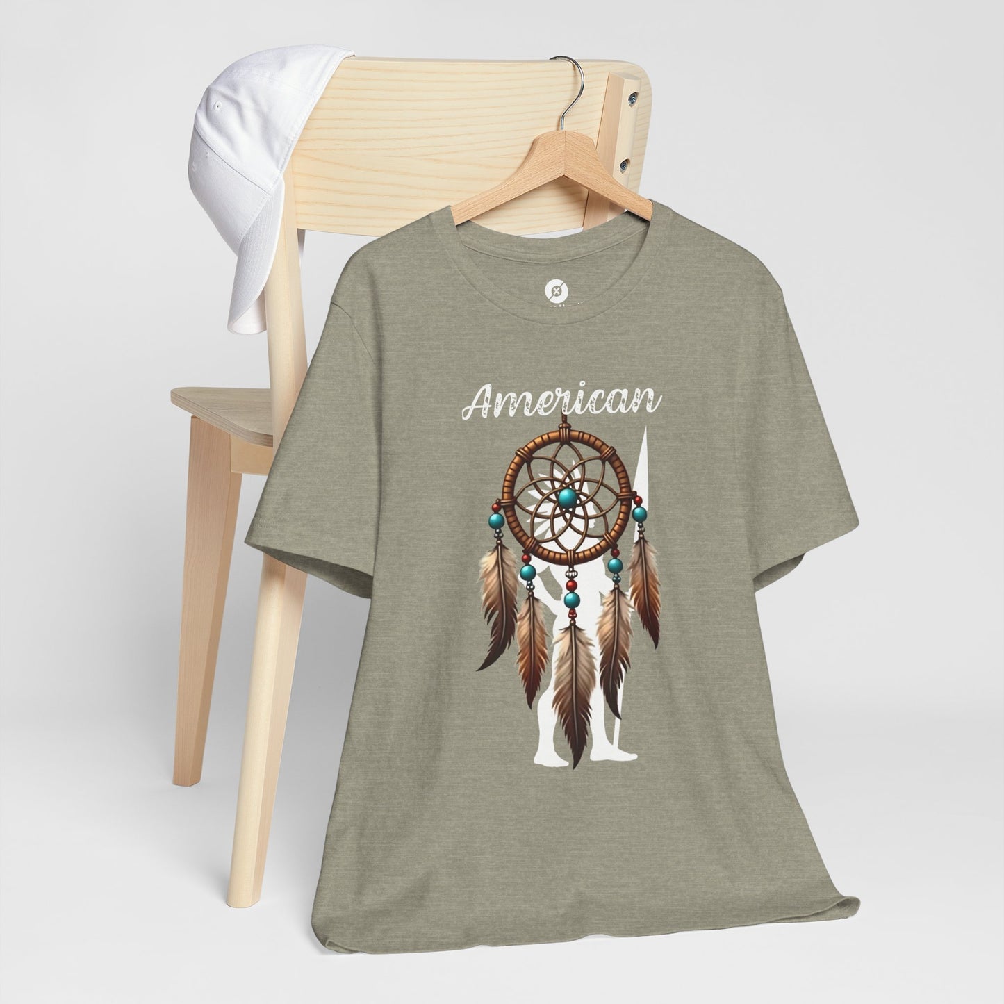 American Dream Catcher Unisex Tee - Bohemian Style Short Sleeve Shirt