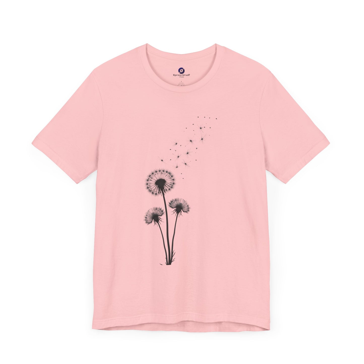 Dandelion Dreams Unisex Jersey Short Sleeve Tee - Nature-Inspired Tee for Relaxed Vibes