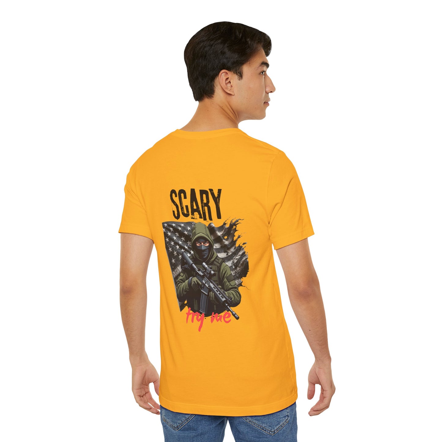 Defender Graphic Tee - Unisex Short Sleeve Shirt for Bold Statement Makers