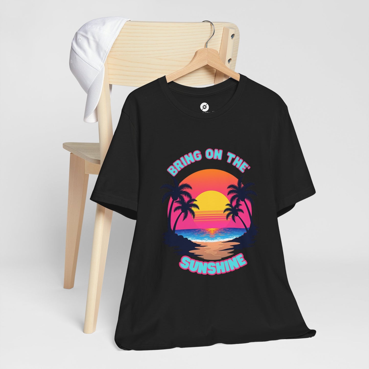 Unisex Jersey Tee - 'Bring on the Sunshine' Tropical Vibe