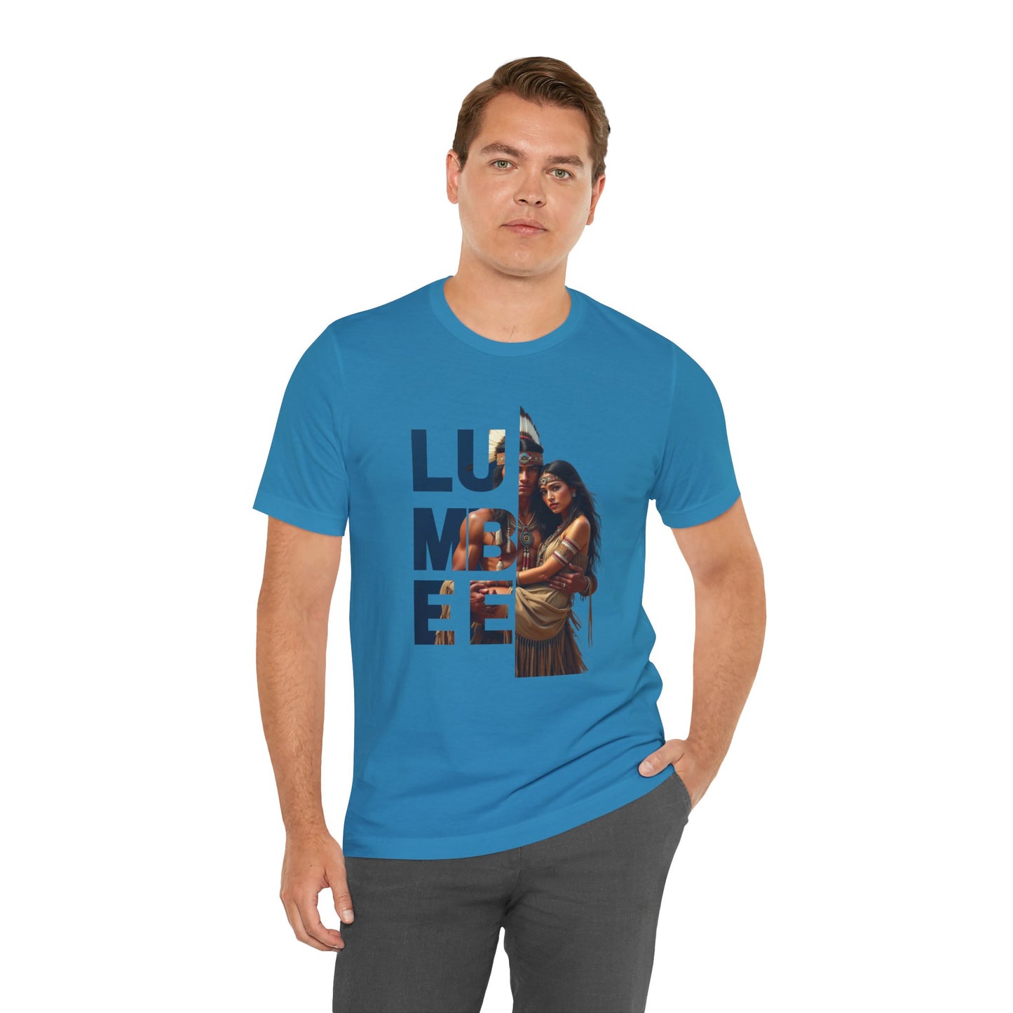 Unisex Short Sleeve Tee | LUMBEYEE Native American Design T-Shirt