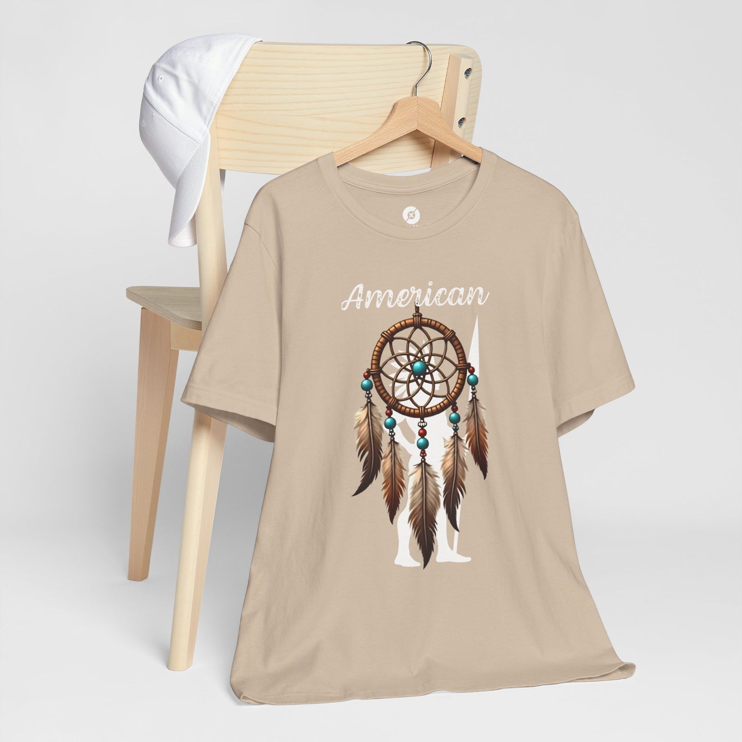 American Dream Catcher Unisex Tee - Bohemian Style Short Sleeve Shirt