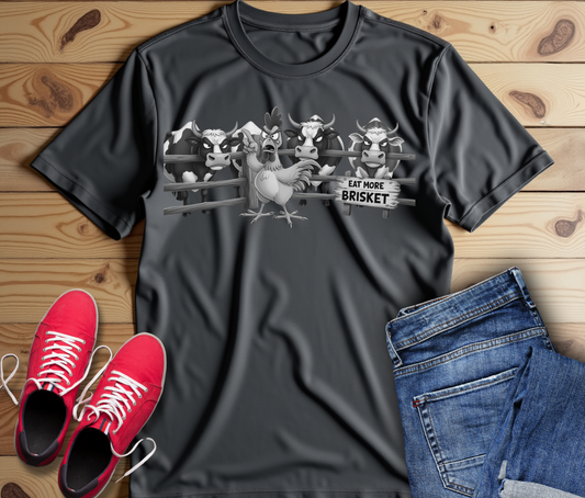 Eat More Brisket Unisex Tee - Perfect for BBQ Events & Outdoor Adventures