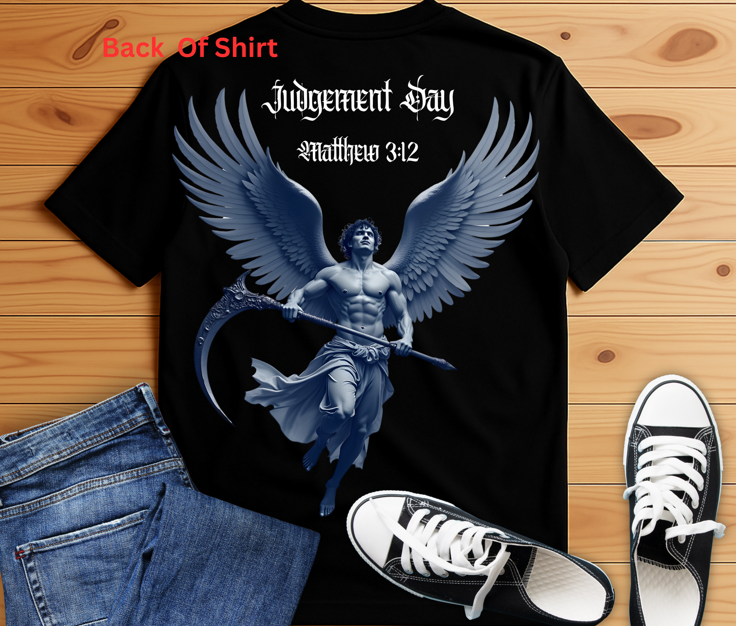 Judgment Day Unisex Tee | Spiritual Shirt, Faith-Based Gift, Christian Apparel, Inspirational Tee, Religious Top