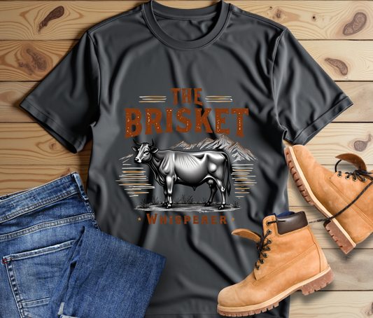 The Brisket Whisperer Unisex Jersey Tee - Perfect for BBQ Lovers