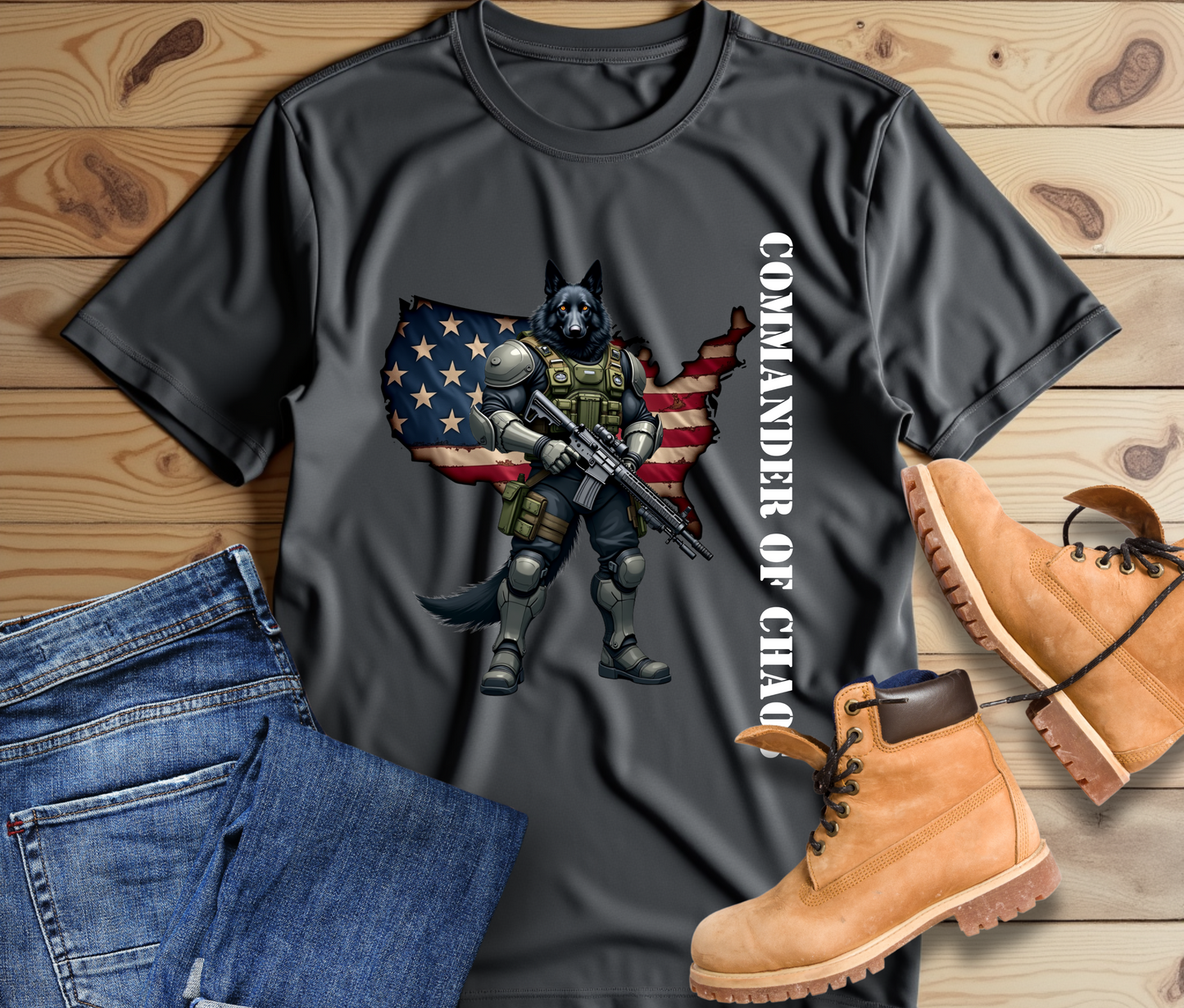 Command of Chaos Graphic Tee - Unisex Short Sleeve T-Shirt for Gamers