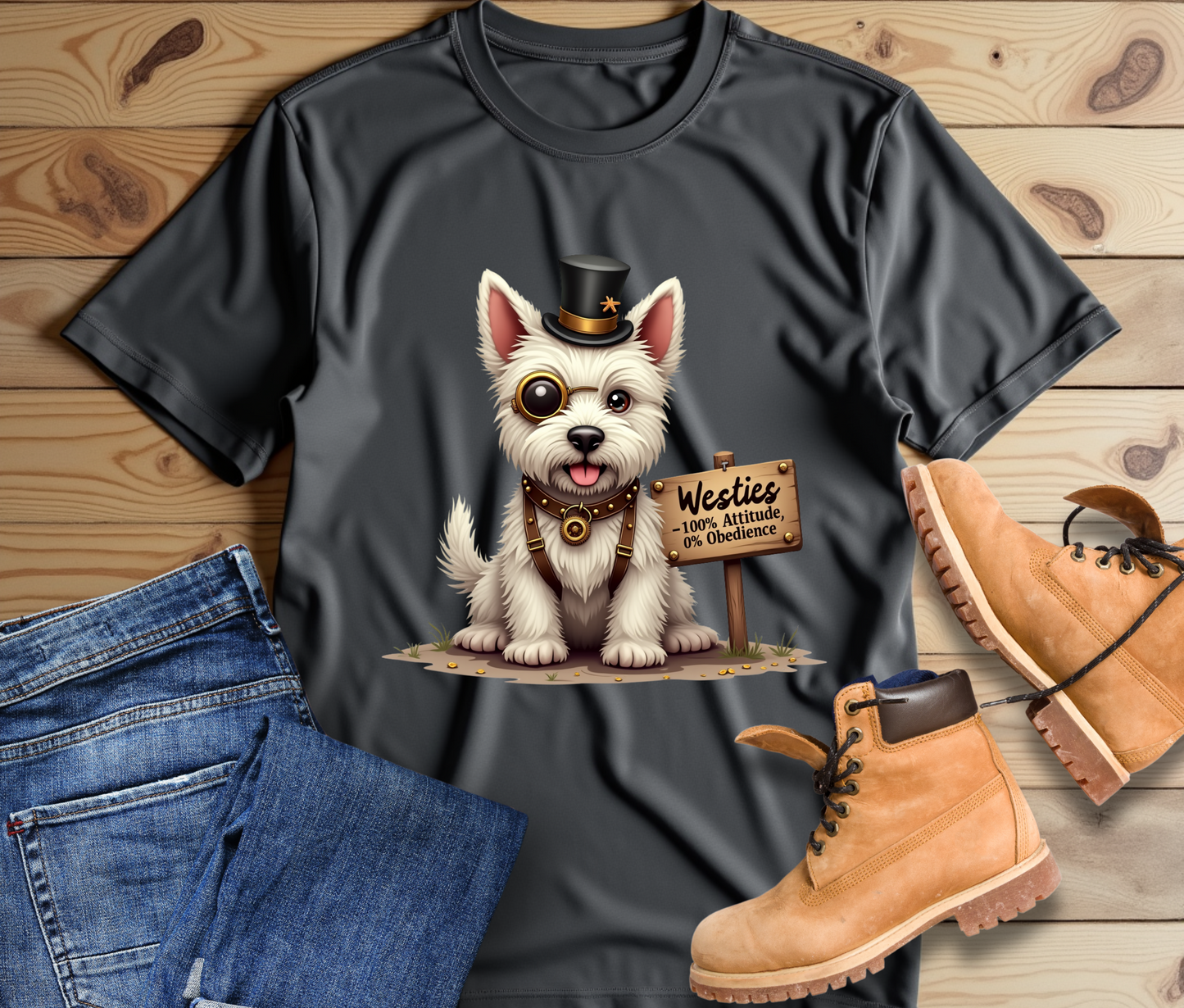 Whimsical Dog Lover Tee - Perfect Gift for Pet Enthusiasts