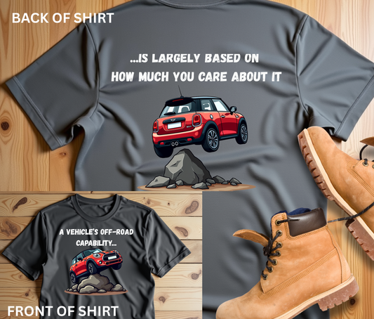Off-Road Adventure Unisex Tee with Vehicle Graphic - Perfect for Outdoors Lovers