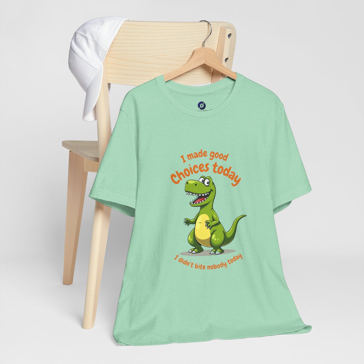 Kids' T-Shirt - "I Made Good Choices Today" Dinosaur Tee