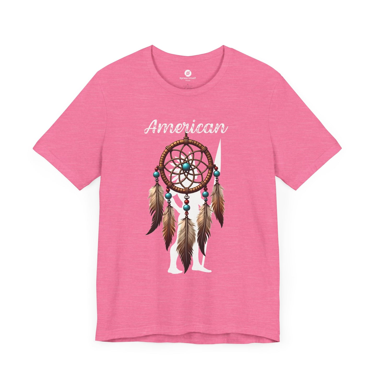 American Dream Catcher Unisex Tee - Bohemian Style Short Sleeve Shirt