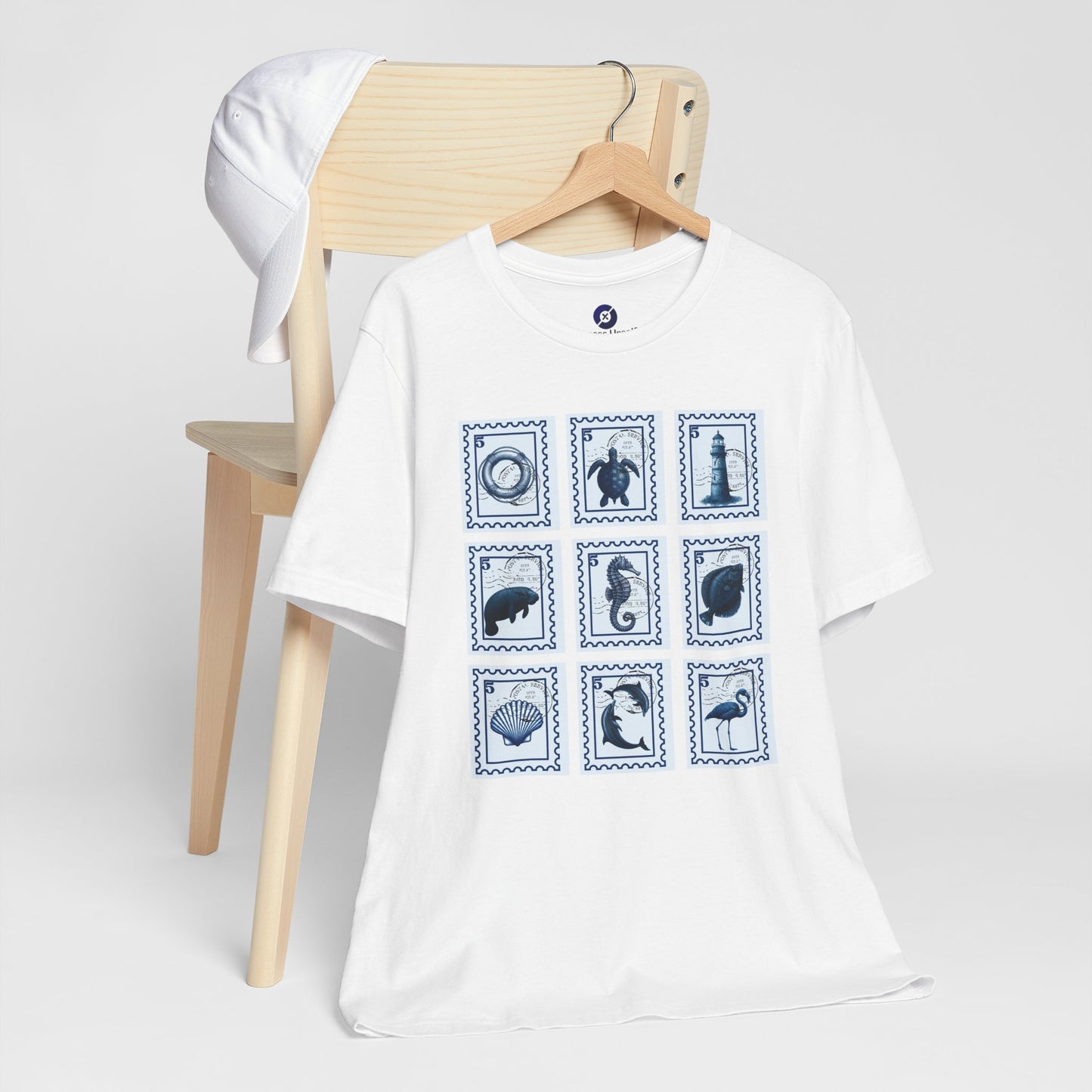 Coastal Adventure Tee, Beach Shirt, Travel T-Shirt, Nautical Gift, Summer Apparel, Vacation Outfit