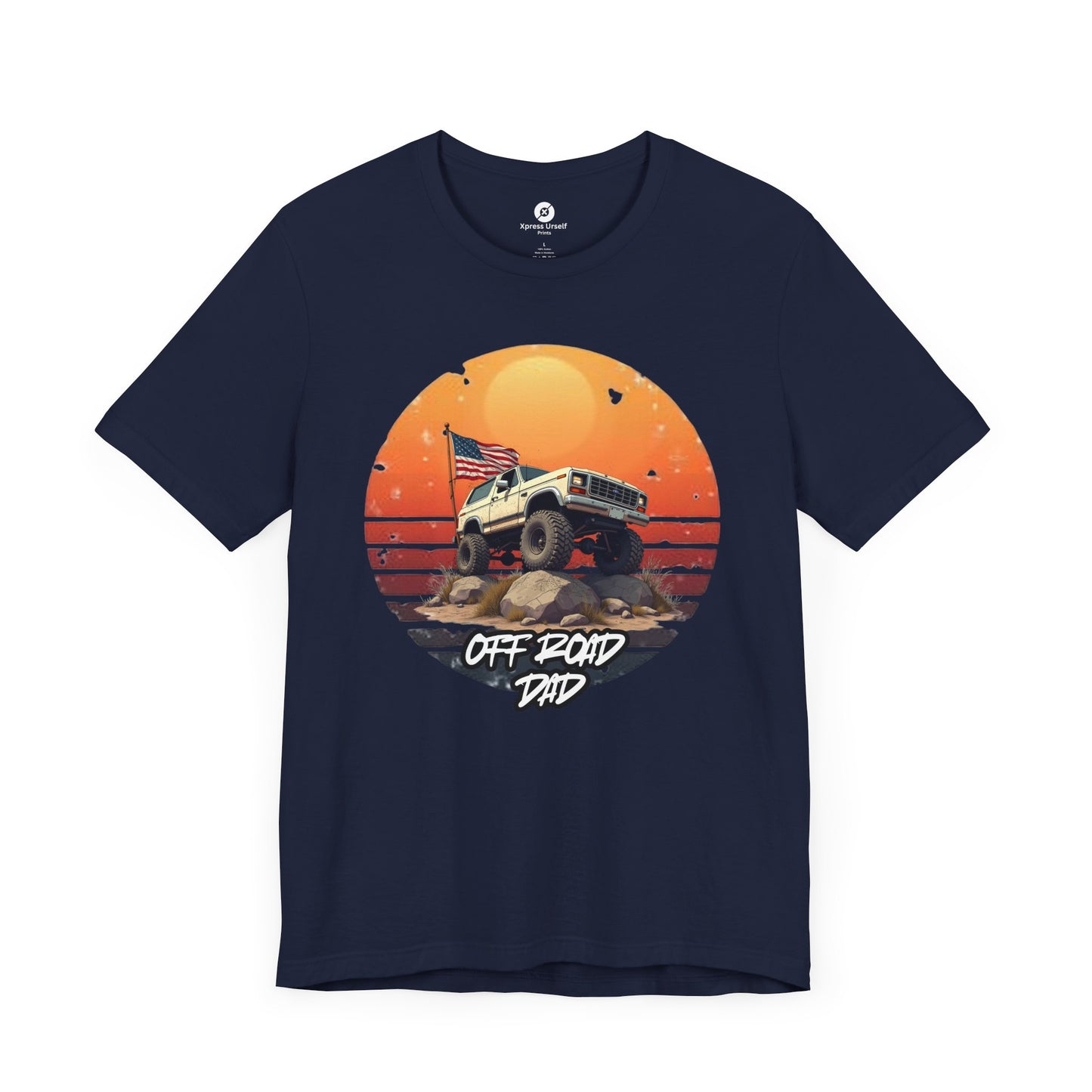 Off-Road Dad Tee - Adventure-Ready Unisex Jersey Short Sleeve Shirt