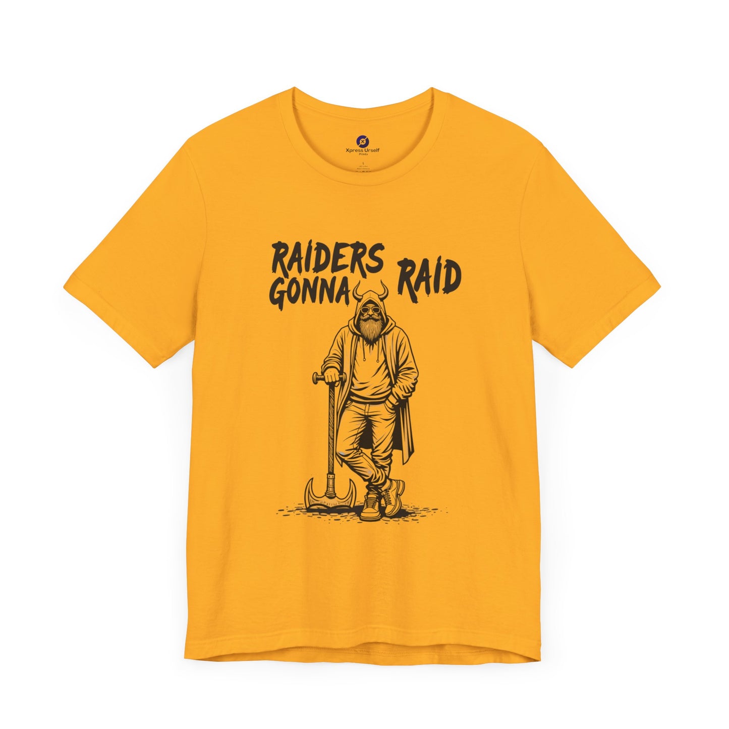 Raiders Gonna Raid Unisex Jersey Tee - Perfect Sports T-Shirt for Fans