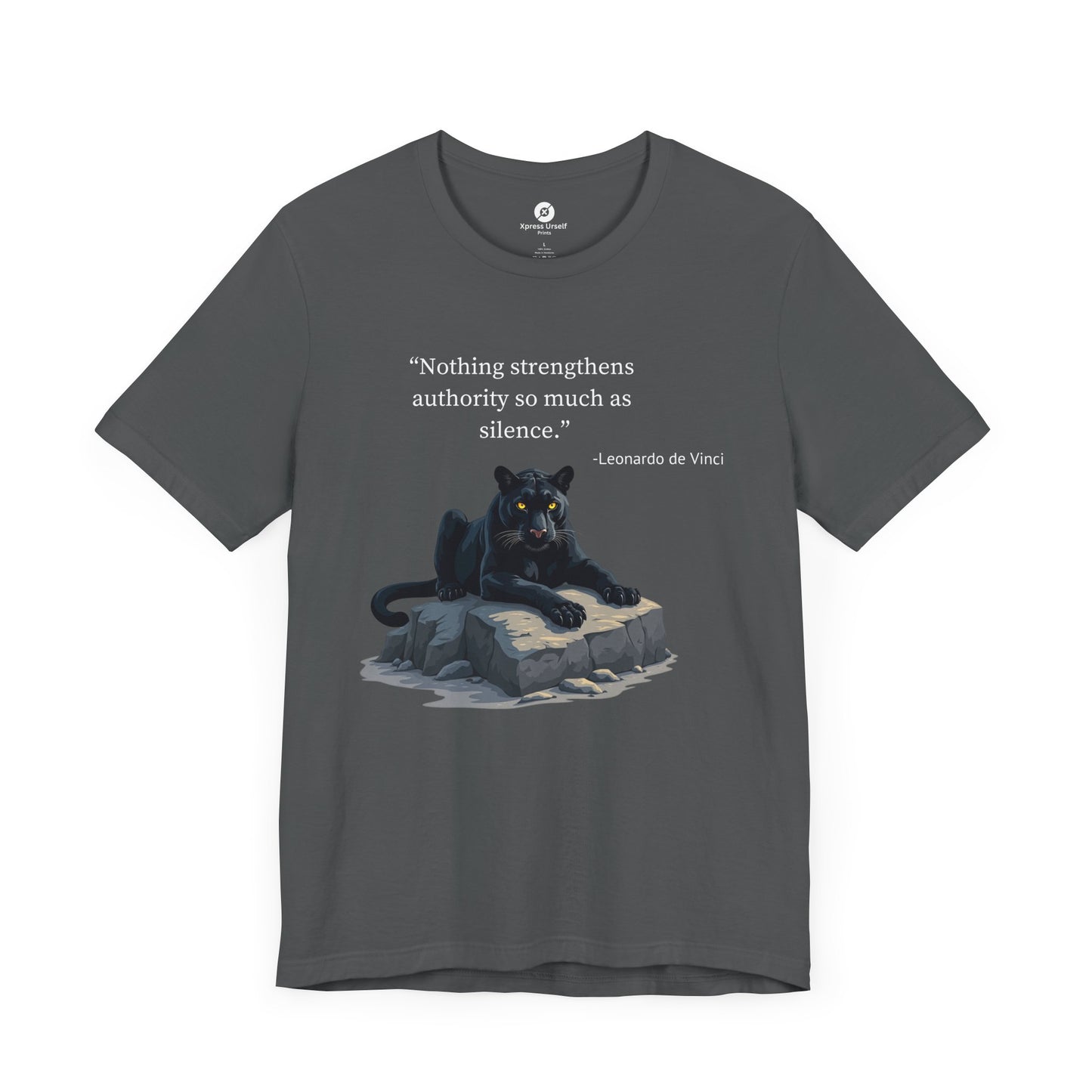 Inspirational Panther Quote Tee - Unisex Jersey Short Sleeve T-Shirt