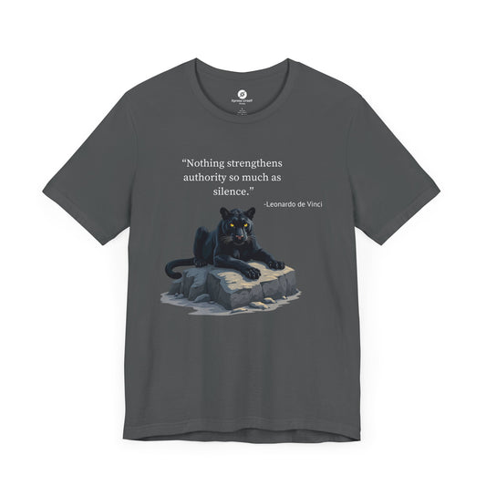 Inspirational Panther Quote Tee - Unisex Jersey Short Sleeve T-Shirt