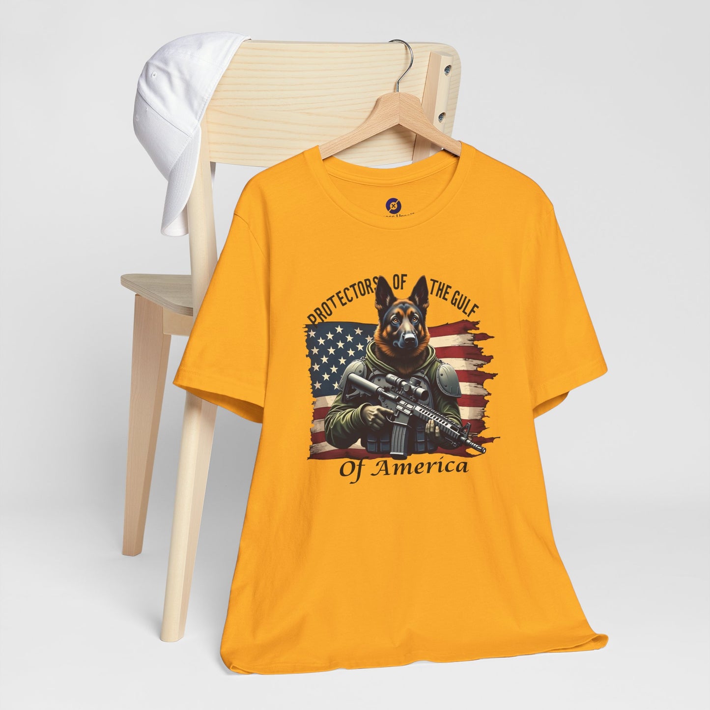 Patriotic Graphic Tee - Protectors of the Gulf