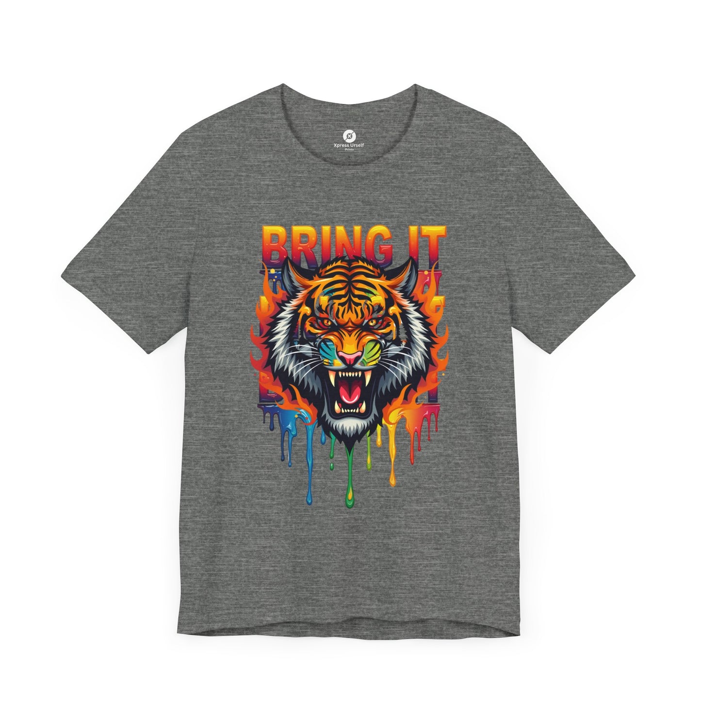Bring It Tiger Graphic Unisex Tee | Bold Statement Shirt