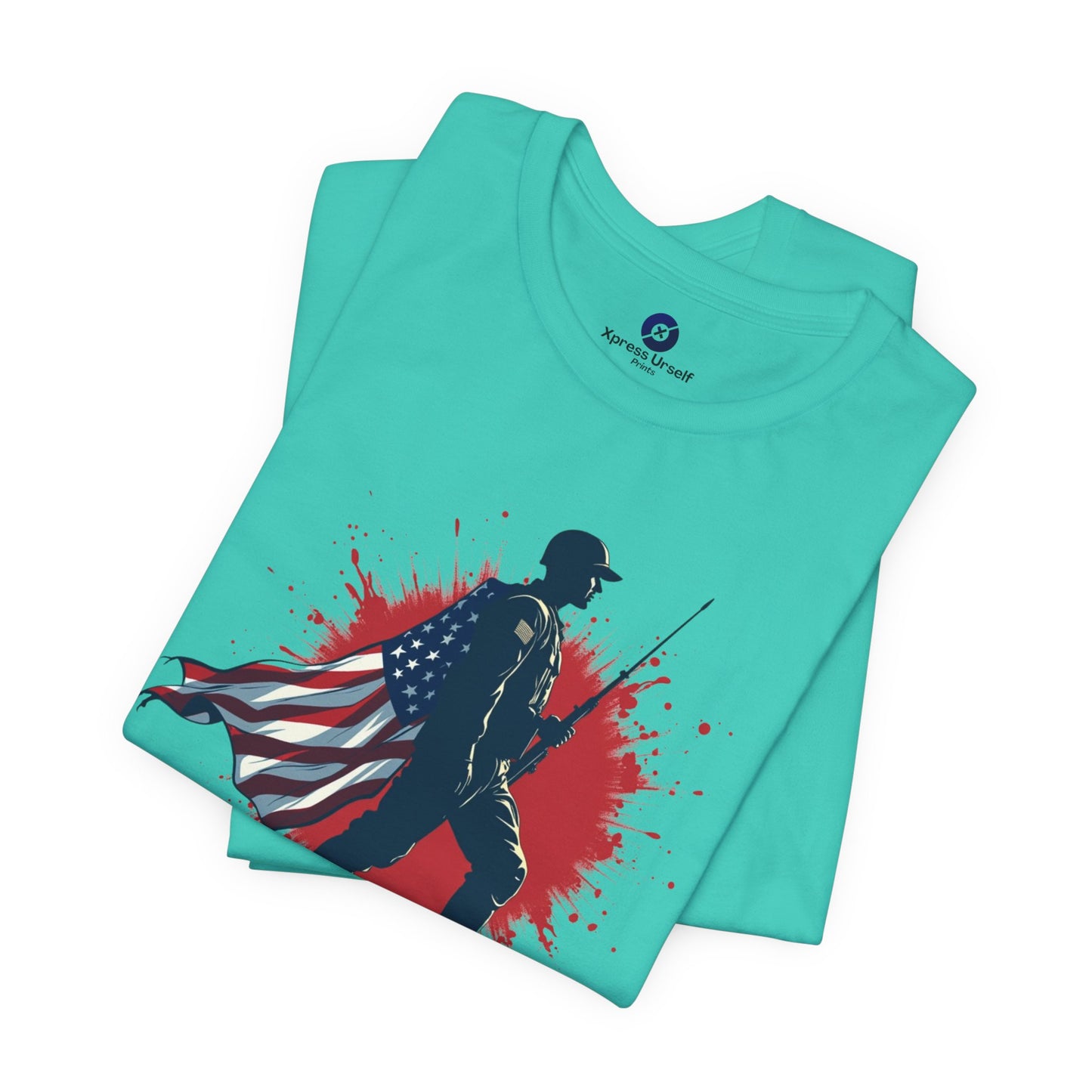 Courage Over Comfort Unisex Short Sleeve Tee - Patriotic T-Shirt