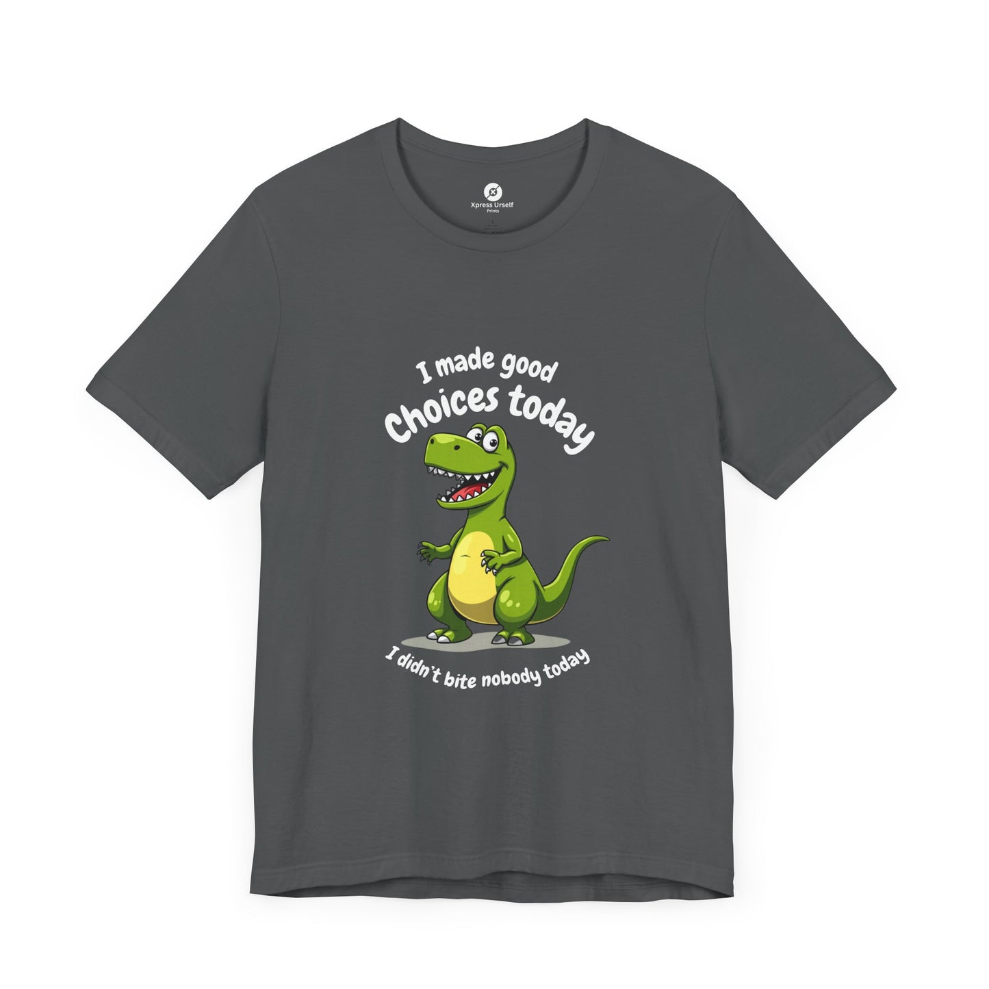 Kids' T-Shirt - "I Made Good Choices Today" Dinosaur Tee