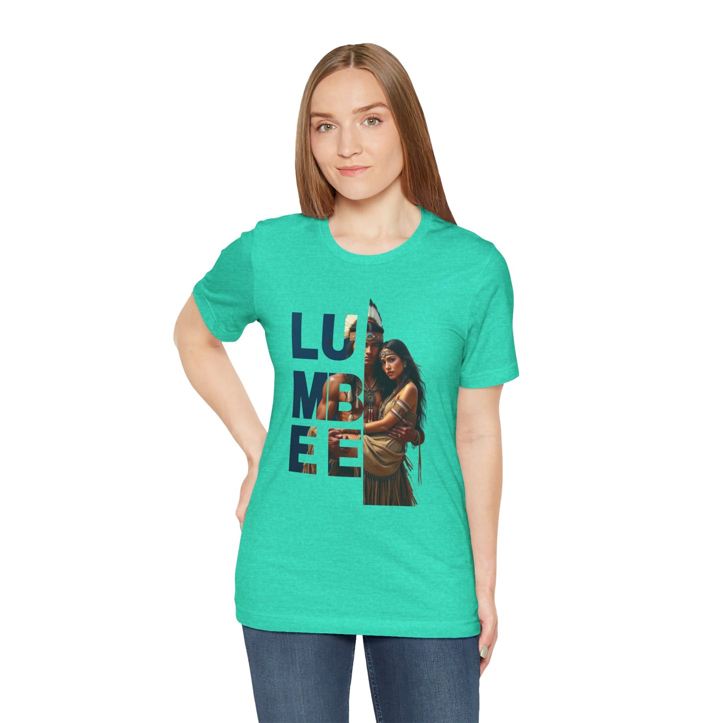 Unisex Short Sleeve Tee | LUMBEYEE Native American Design T-Shirt