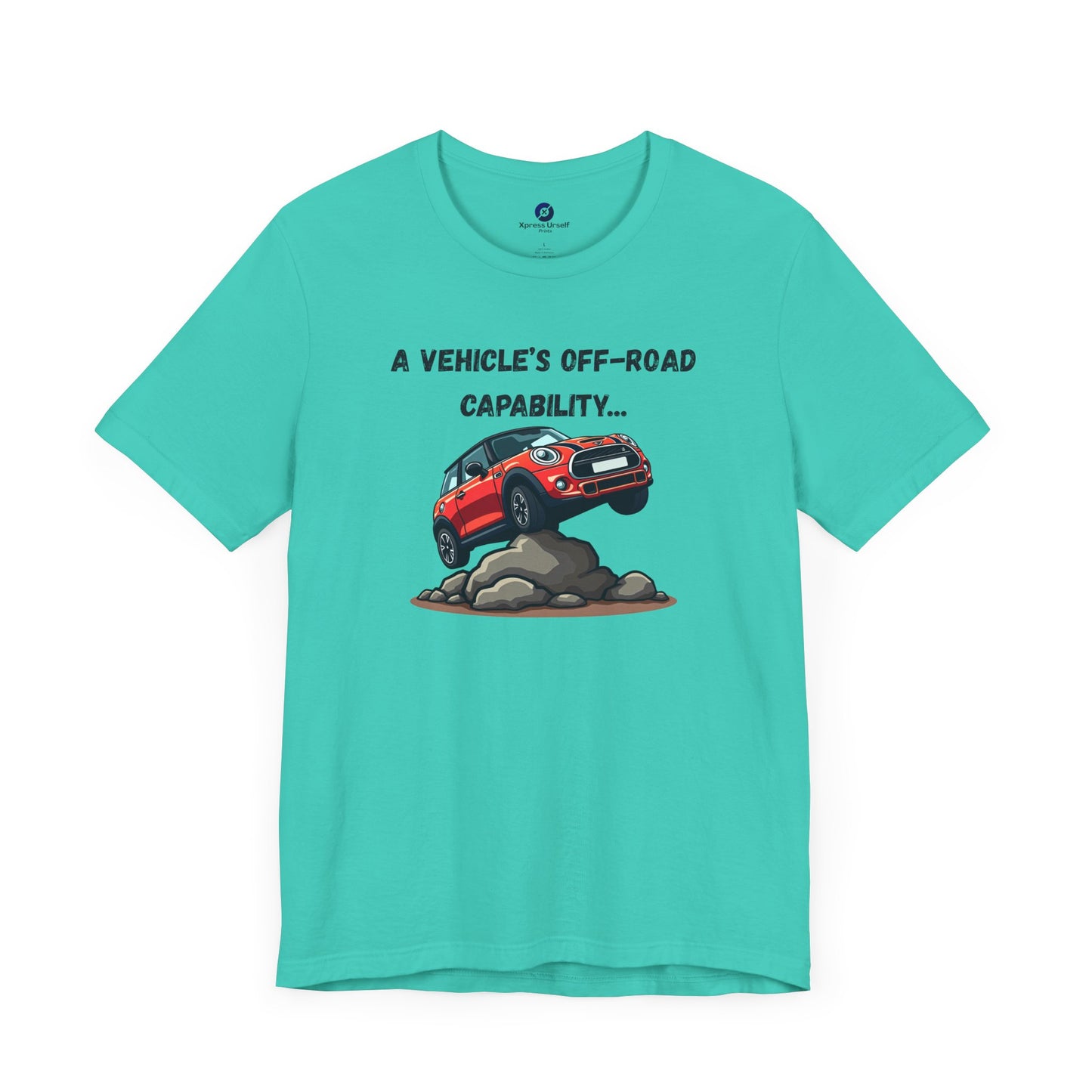 Off-Road Adventure Unisex Tee with Vehicle Graphic - Perfect for Outdoors Lovers