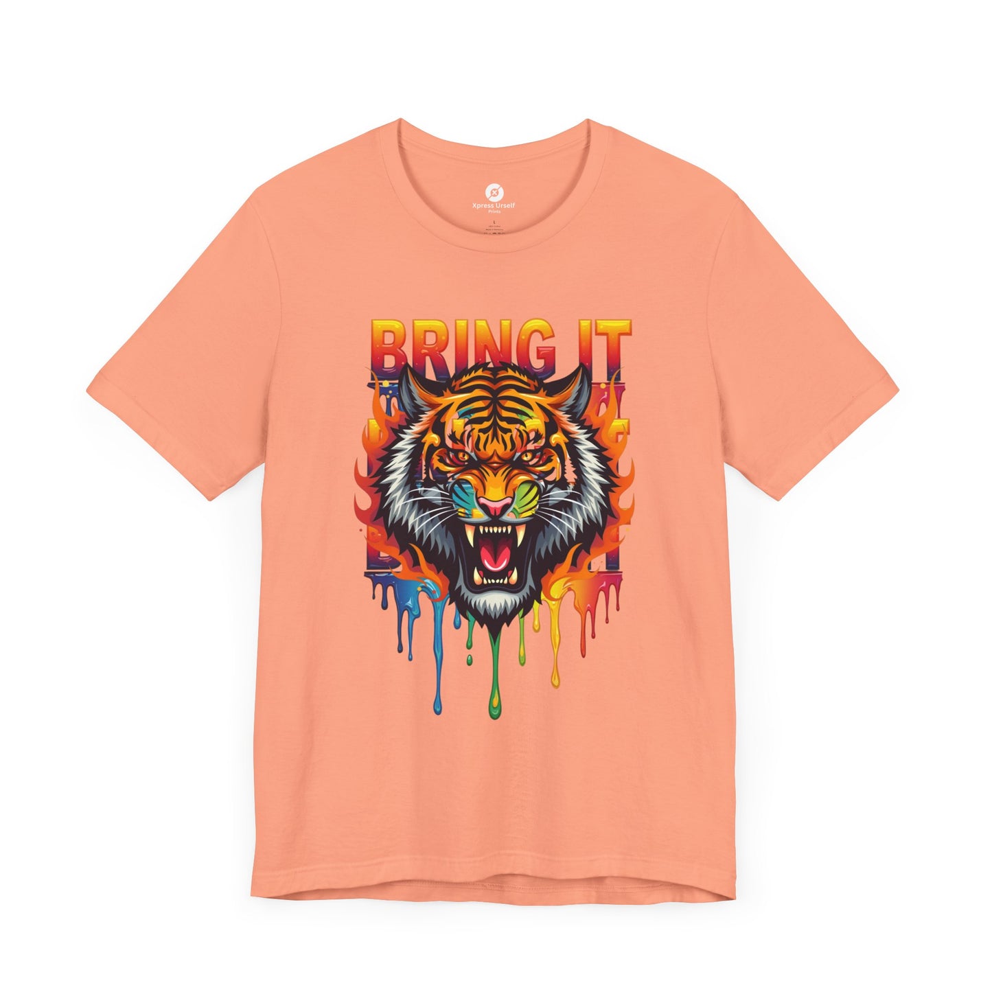 Bring It Tiger Graphic Unisex Tee | Bold Statement Shirt