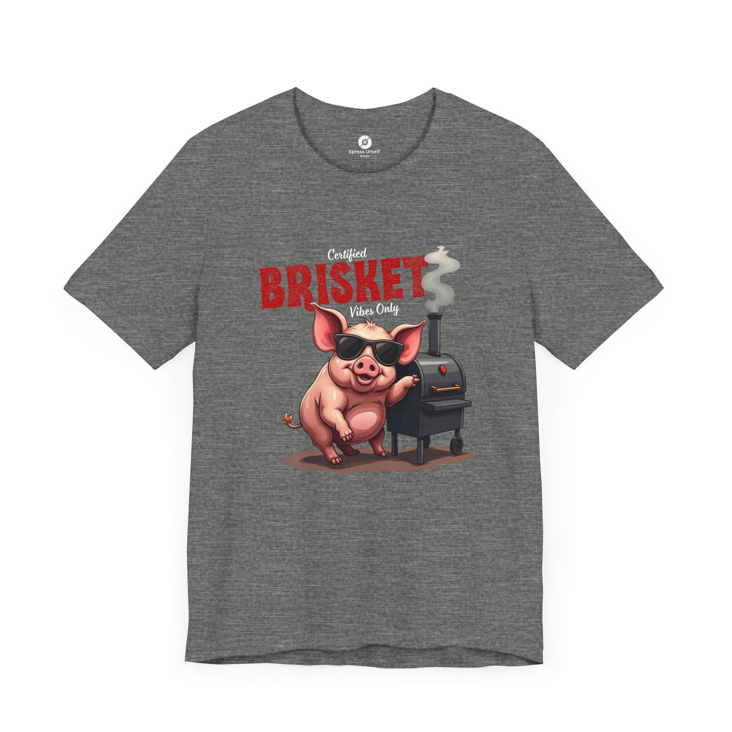 Cooked Brisket BBQ Pig T-Shirt - Perfect for Grill Lovers