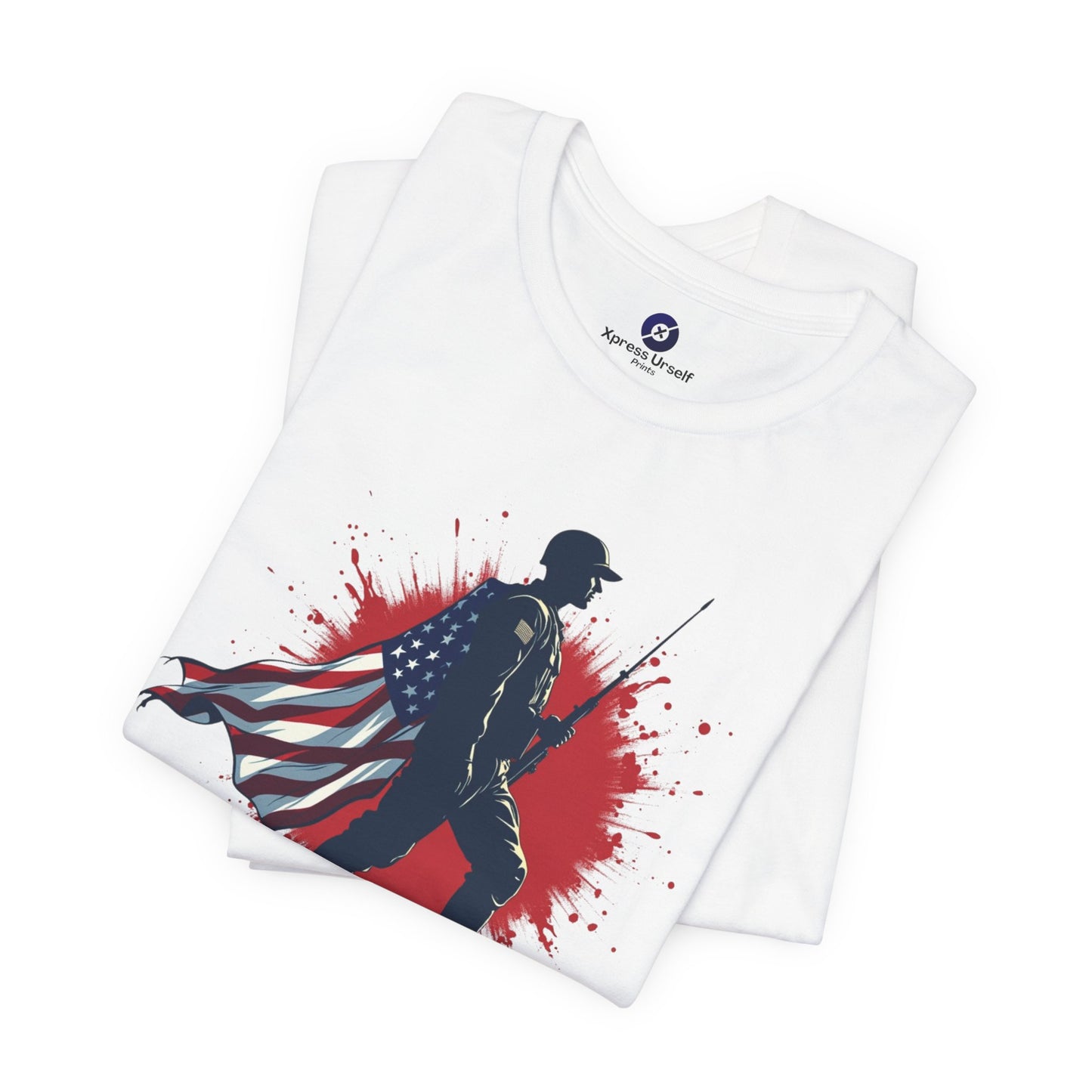 Courage Over Comfort Unisex Short Sleeve Tee - Patriotic T-Shirt