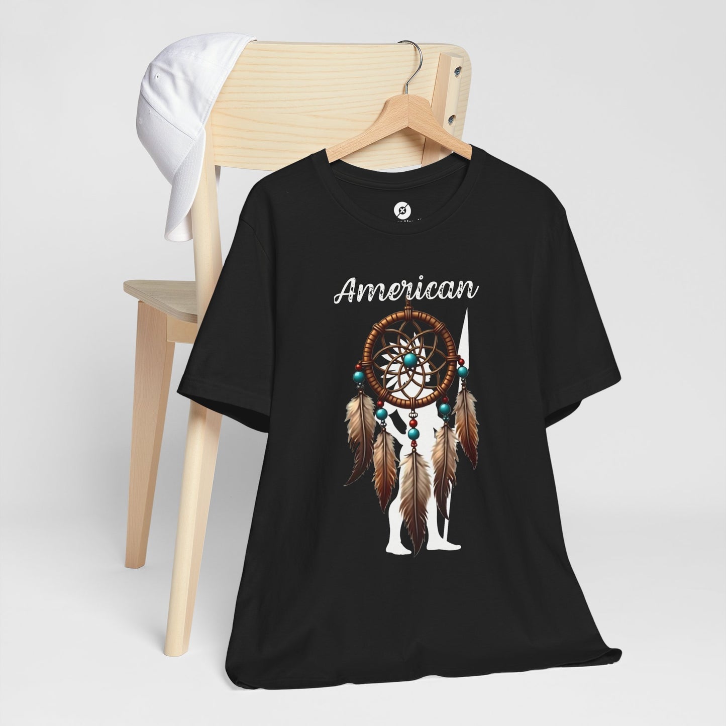 American Dream Catcher Unisex Tee - Bohemian Style Short Sleeve Shirt