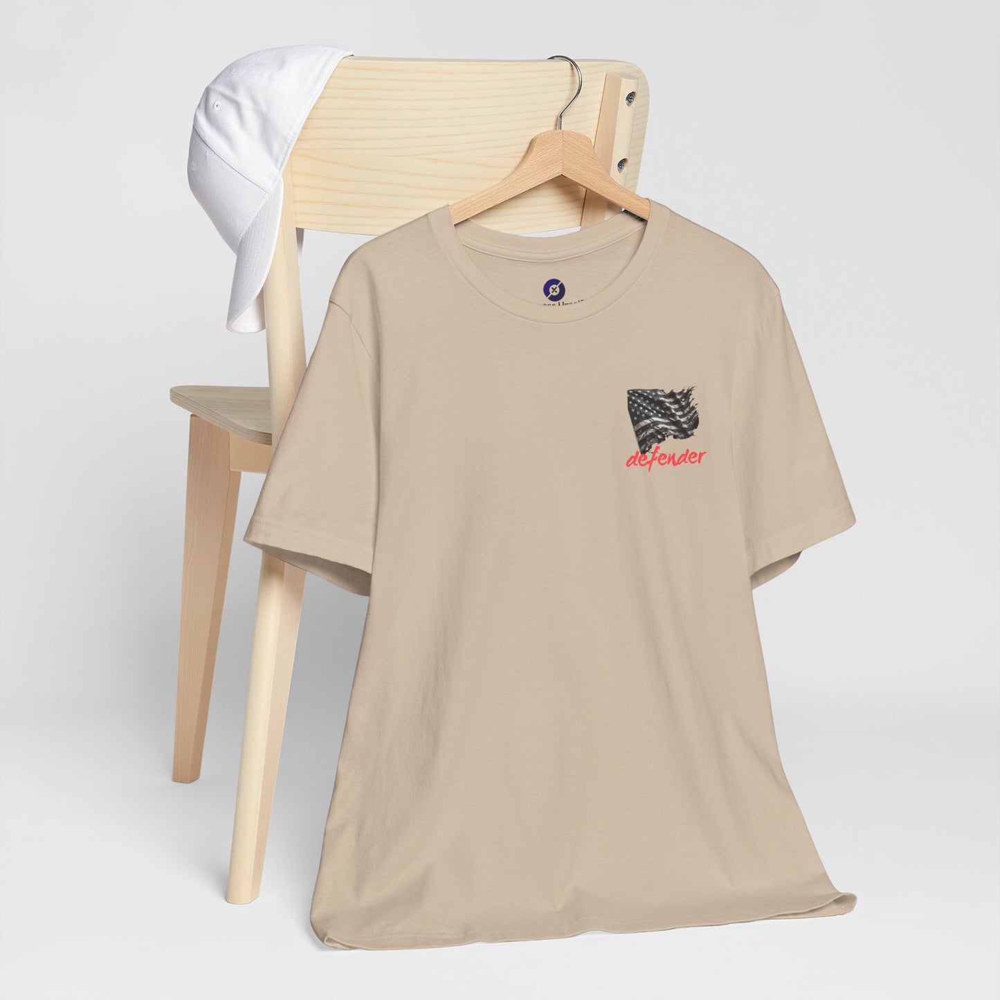 Defender Graphic Tee - Unisex Short Sleeve Shirt for Bold Statement Makers