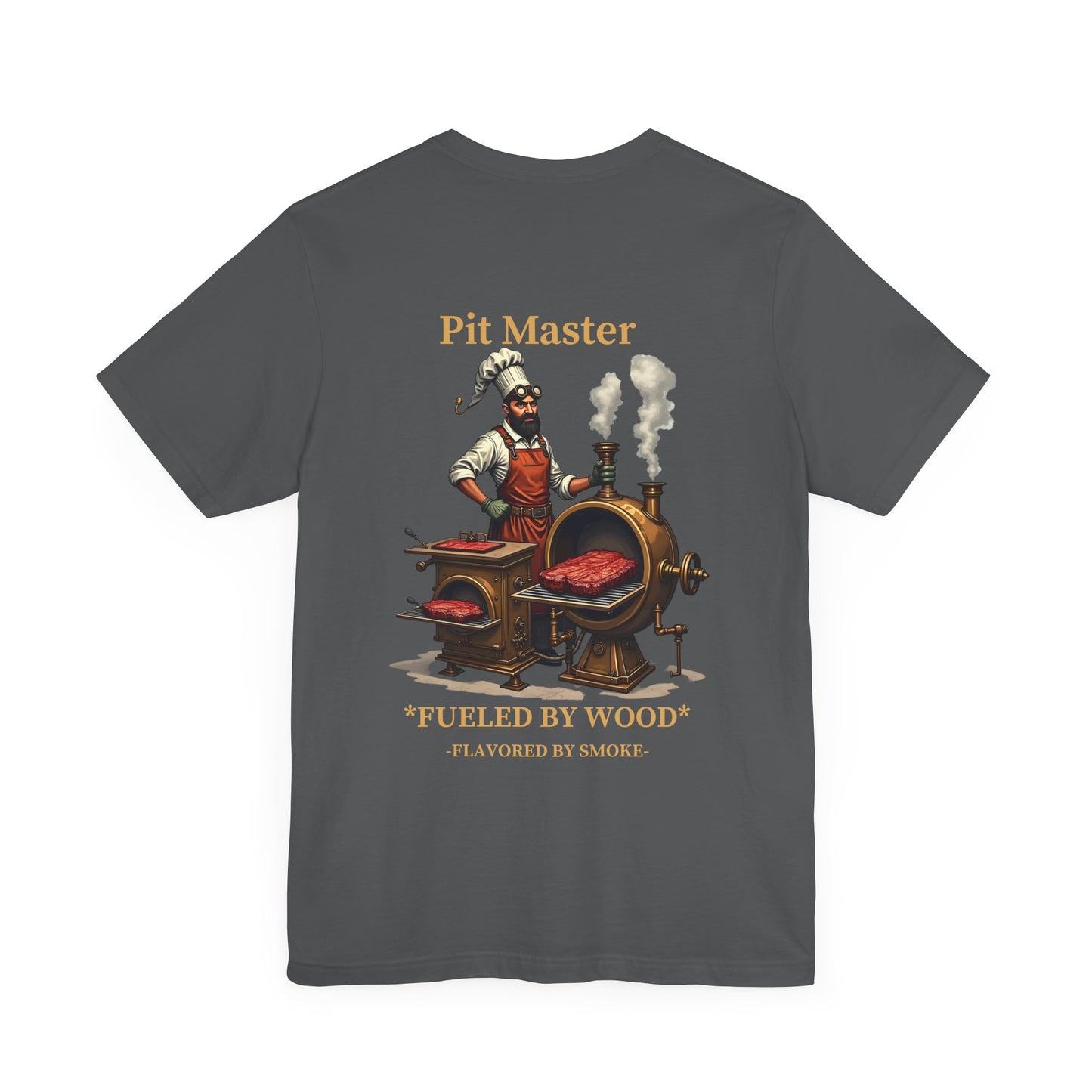 Pit Master Unisex Short Sleeve Tee - Perfect for BBQ Lovers & Grill Masters