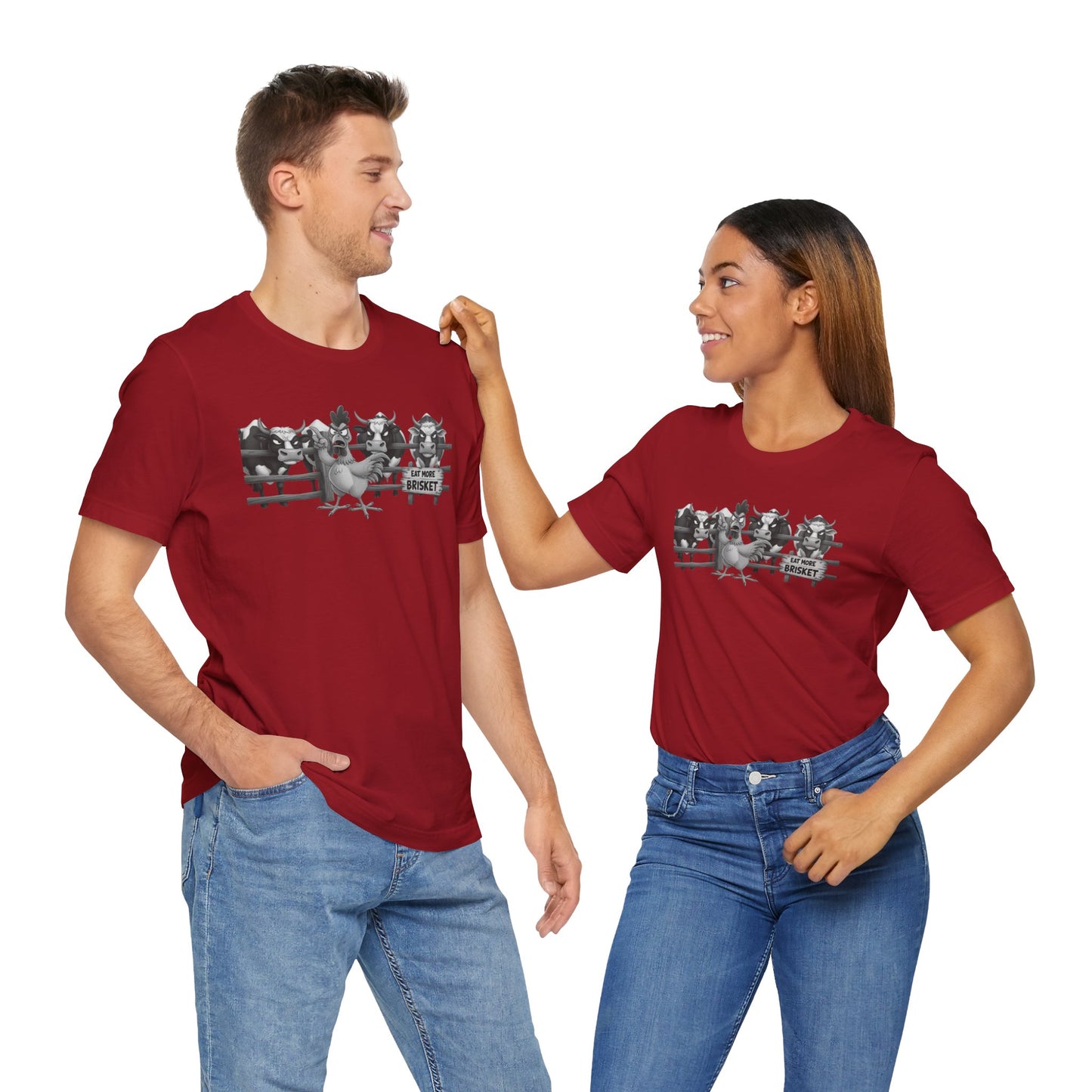 Eat More Brisket Unisex Tee - Perfect for BBQ Events & Outdoor Adventures