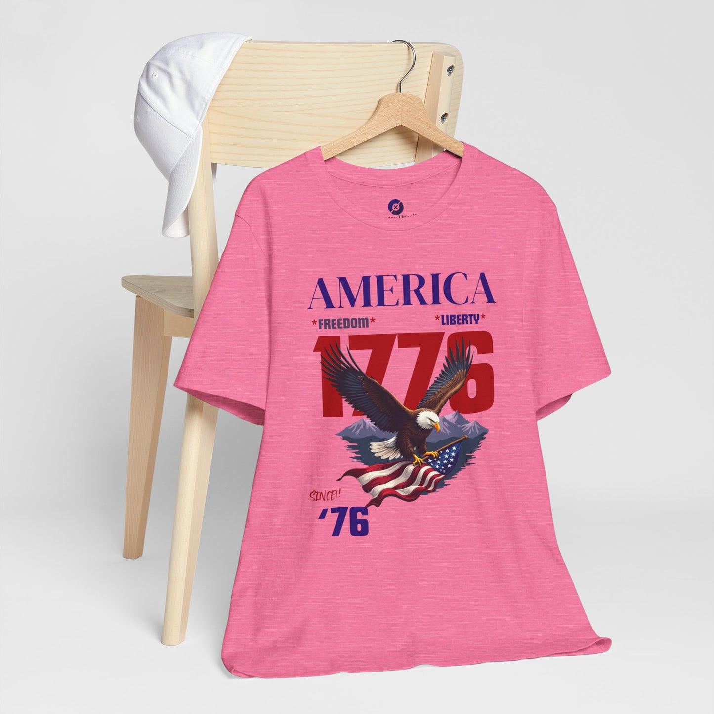 Patriotic Eagle Graphic Tee | Freedom & Liberty Design