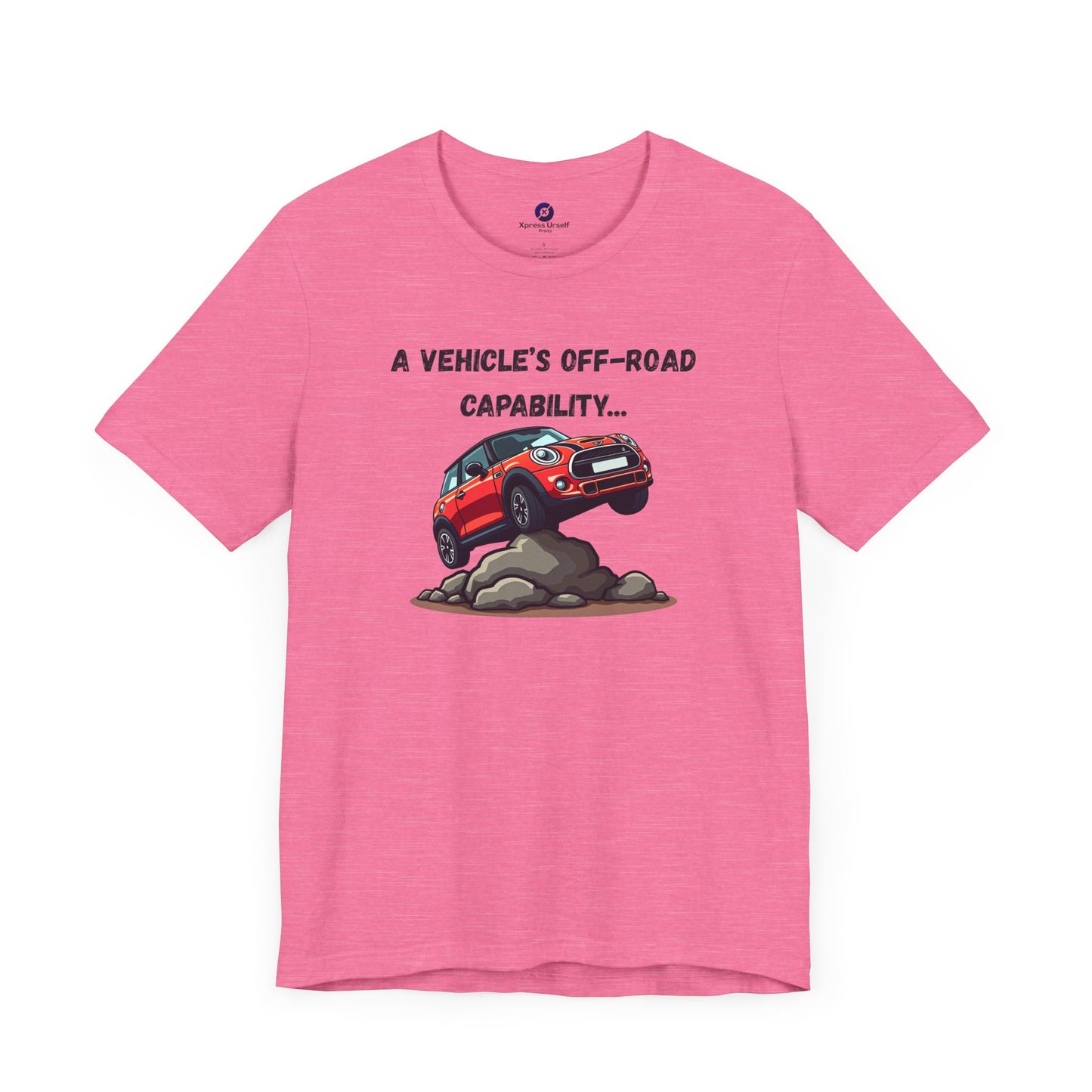 Off-Road Adventure Unisex Tee with Vehicle Graphic - Perfect for Outdoors Lovers