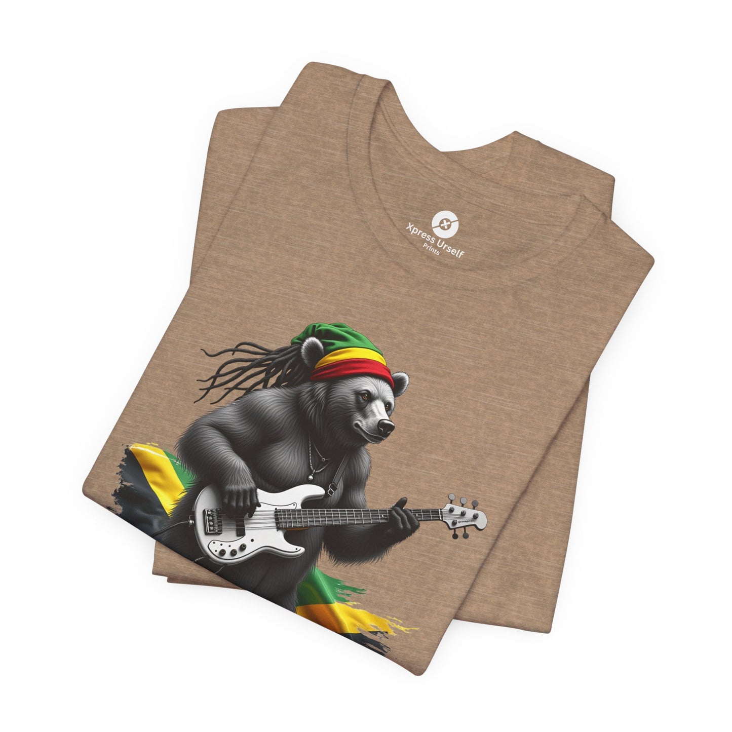 Reggae Panda T-Shirt - "Every Mickle Mek a Muckle" - Unisex Jersey Tee
