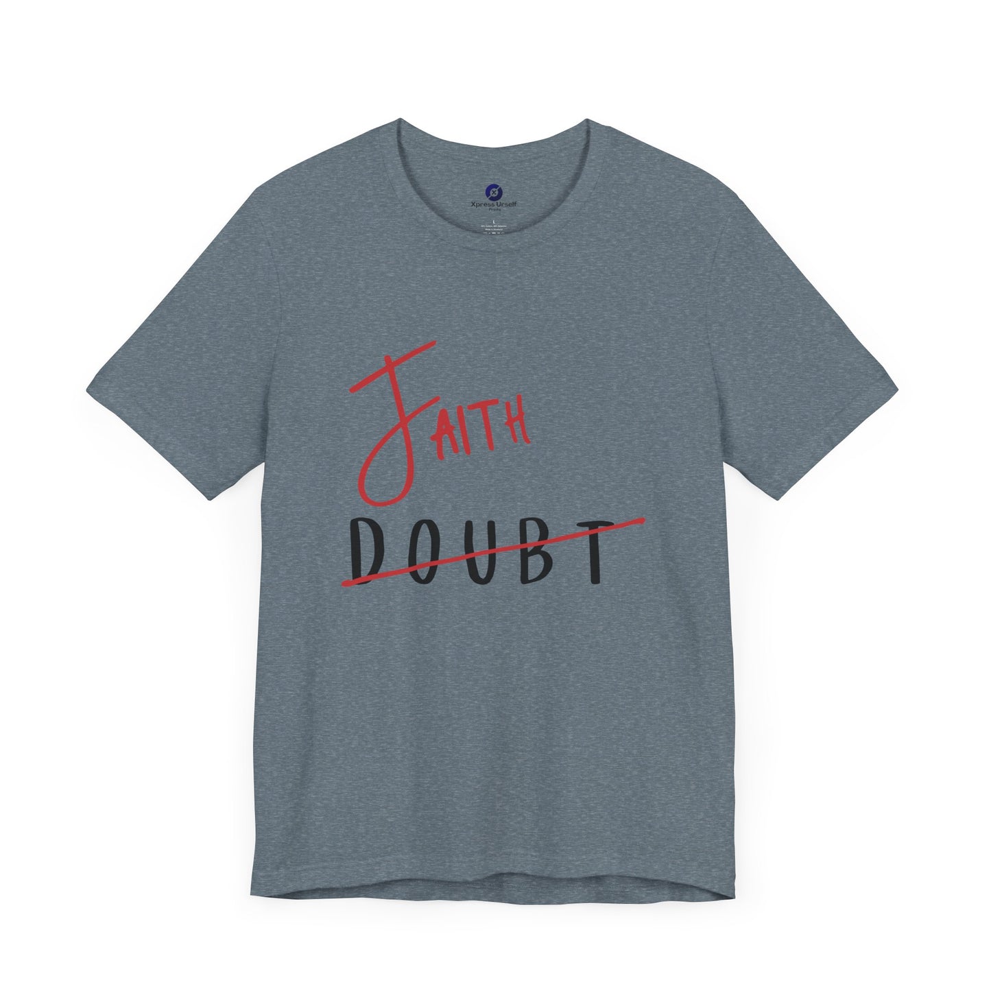 Faith Over Doubt Unisex Jersey Tee