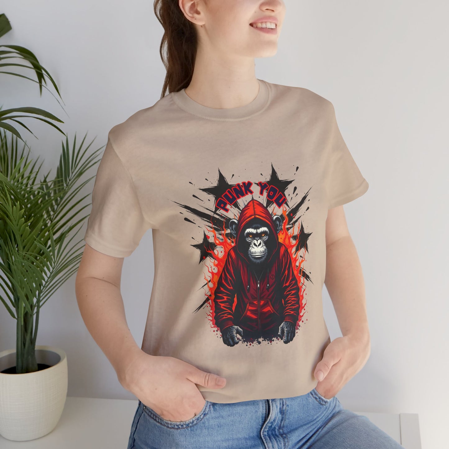 Gorilla Graphic Tee - Unisex Jersey Short Sleeve Shirt for Animal Lovers