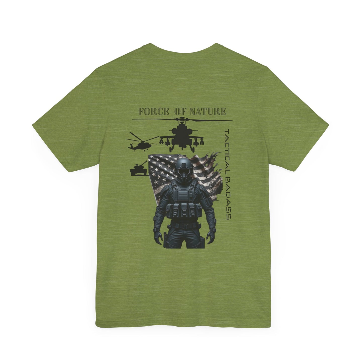 Unisex Tactical Force of Nature Tee - Military Inspired Short Sleeve Shirt