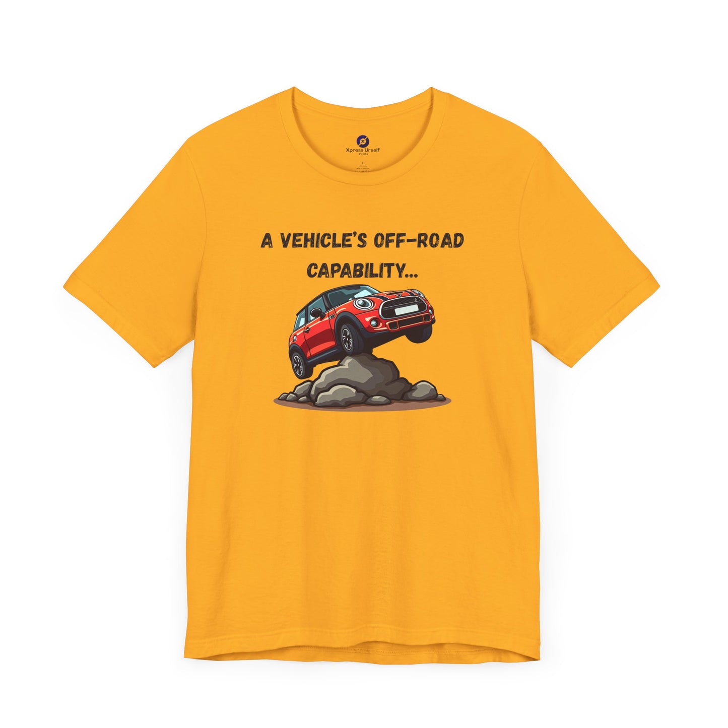 Off-Road Adventure Unisex Tee with Vehicle Graphic - Perfect for Outdoors Lovers